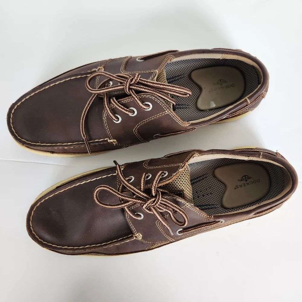 Dockers Leather Boat Shoes